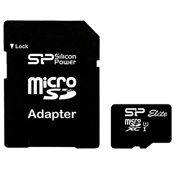 کارت حافظه microSDXC سیلیکون پاور Color Elite کلاس 10  سرعت 85MBps همراه با آداپتور SD ظرفیت 128GB